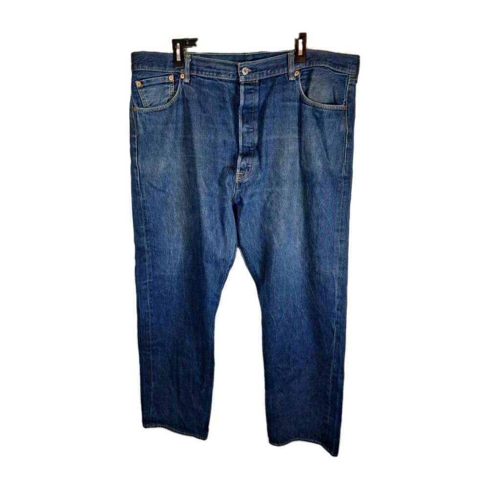 Levi's Men's 501 Jeans Size 44x34(41x31.5) Button Fly Straight Leg Original Fit